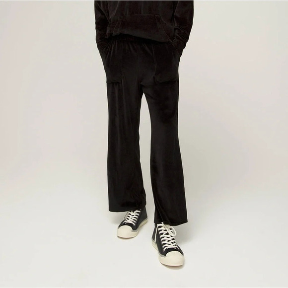 Human Nation Vision Pant in Velour in Black - NWOT - Size XXL Women's XL Men's - Picture 3 of 11